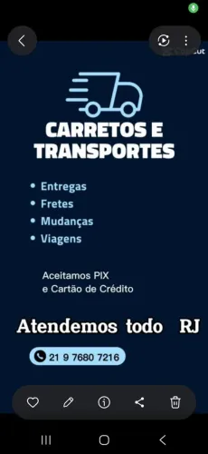 Fretes e mudancas