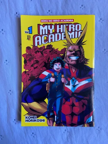 mangá Volume 1 My Hero Academia: Boku no Hero Academia