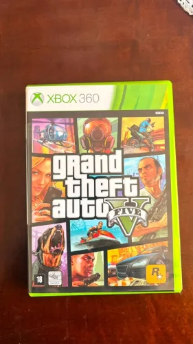 GTA 5 Xbox 360 Original - Com Mapa De Los Santos E Folhetos - Colecionador