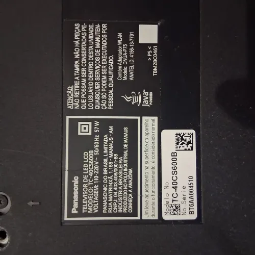 Tvs tira peças com tela quebrada