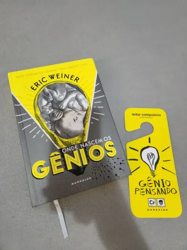 Livro Onde nascem os gênios