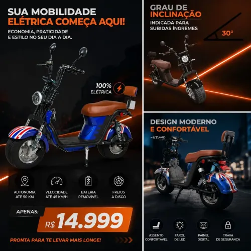 Moto eletrica X11 Stylus