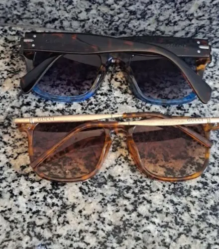 Kit com 2 óculos originais celine e cucci, foram pouco usados estão como novos.