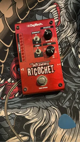 Pedal whammy ricochet digitech oitavador