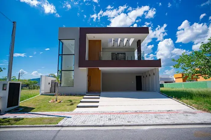 Casa Inteligente com Vista Permanente para a Pedra de Inoã | Alphaville II Maricá