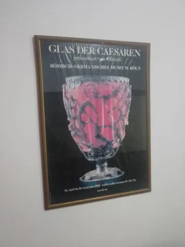 Lindo quadro do Museu de Arte de Colônia na Alemanha. Esta taça pertenceu a gov. Cesar