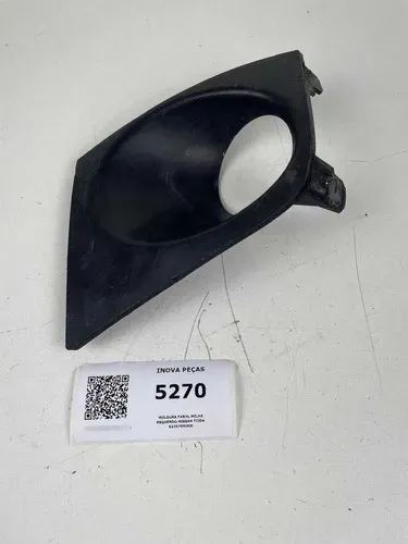 Moldura Farol Milha Esquerdo Nissan Tiida 62257em30b Preto Ambos Lados