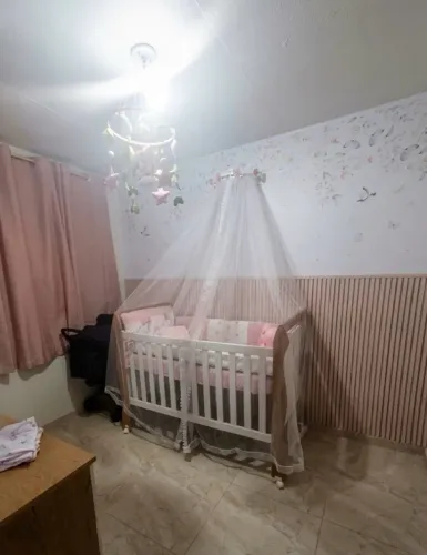 Dossel com mosquiteiro tule para berço