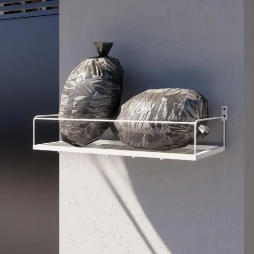 Lixeira Nova de Calçada Reforçada