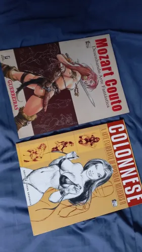 Livro desenhando mulheres HQs arte fantástica Mozart couto e colonnese
