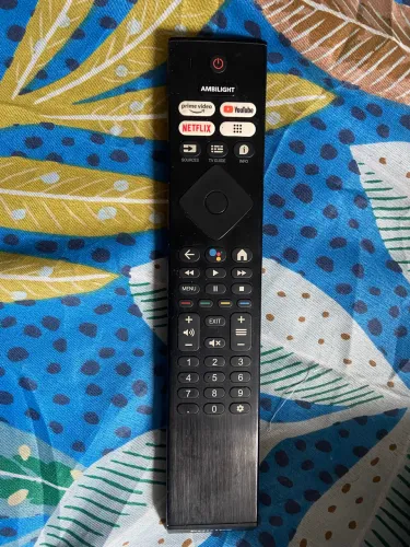 Controle P/ Tv Philips 6900 Ambilight Netflix Prime Video Youtube