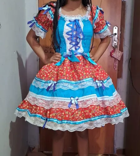 ? VESTIDO CAIPIRA