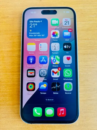 iPhone 16 Usado 256 GB Bateria 93% + Carregador