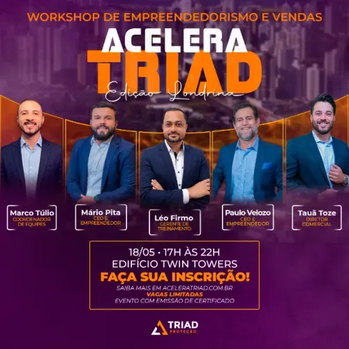 Workshop de Empreendedorismo e Vendas