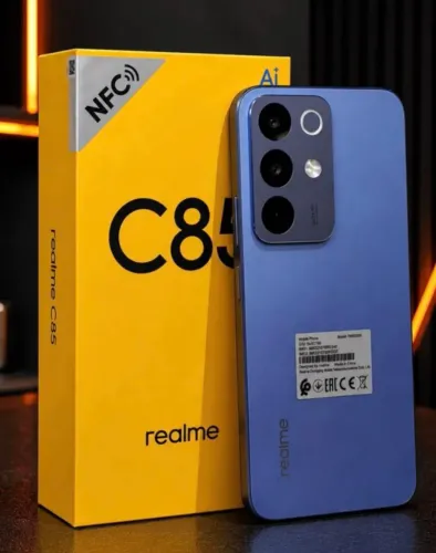 Smartphone Lançamento - Poucas unidades Realme C85 - 4G - Azul o braboo256/8