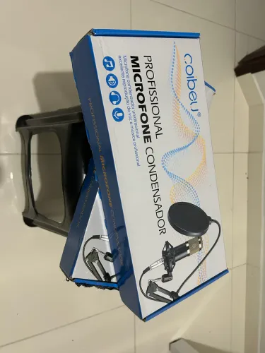 Microfone + Braço Articulado Coibeu BM-800 - NOVO