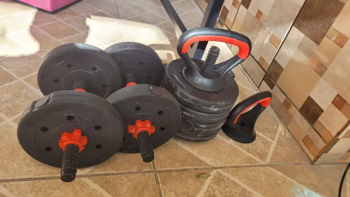 15KG halteres barra keitbell