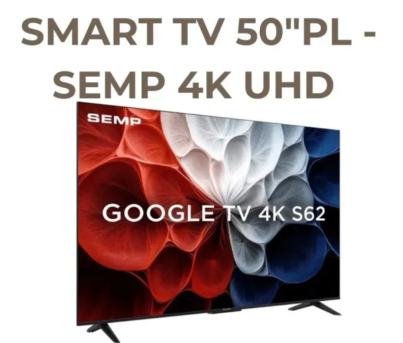 Televisão 50 5k NOVA NA CAIXA COM GARANTIA