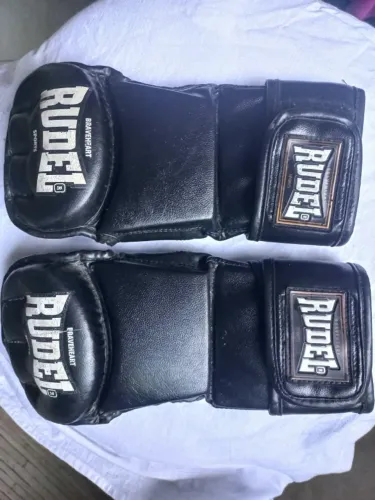 LUVAS MMA RUDEL EM COURO TAM G