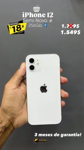 iPhone 12-256GB COM GARANTIA
