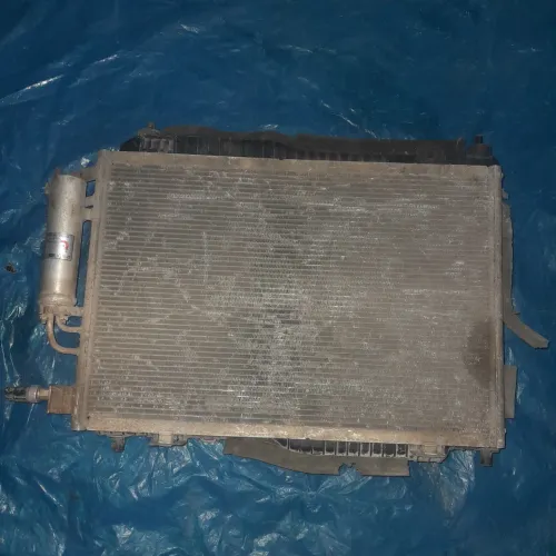 Radiador e condensador ecosport ford ka 1.5