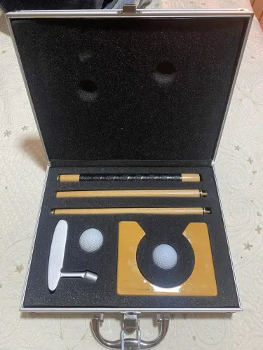 Mini Golf Executivo portátil Empresarial Vintage