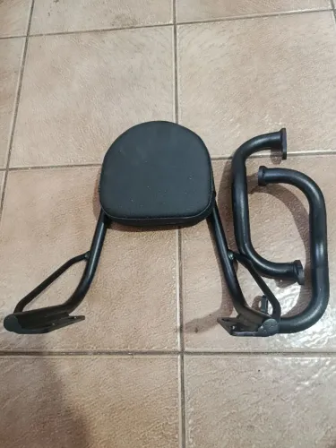 Sissybar Médio 30 Cm Royal Enfield Interceptor