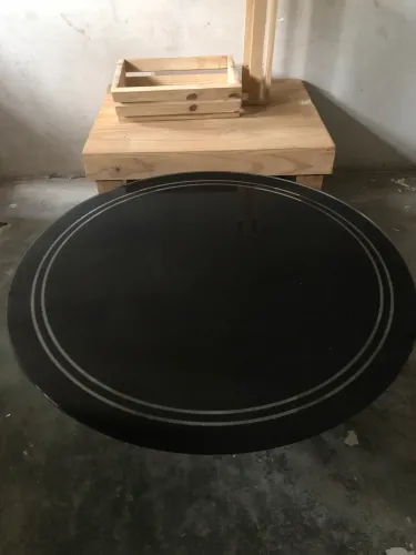 Tampo de mesa de vidro