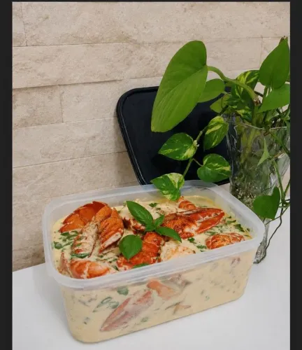 Tupperware lindo um herança pouco usado momentos lagosta.