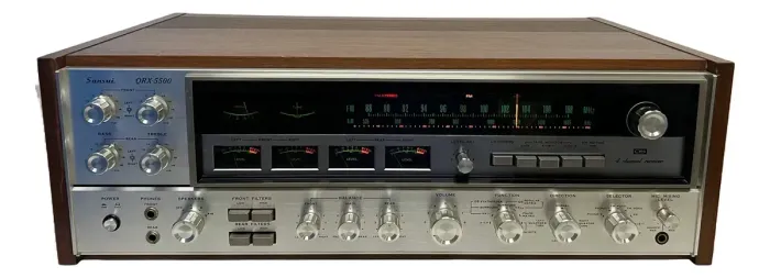 Receiver Sansui Modelo Qrx5500 Am-fm 4 Canais Stereo Japan