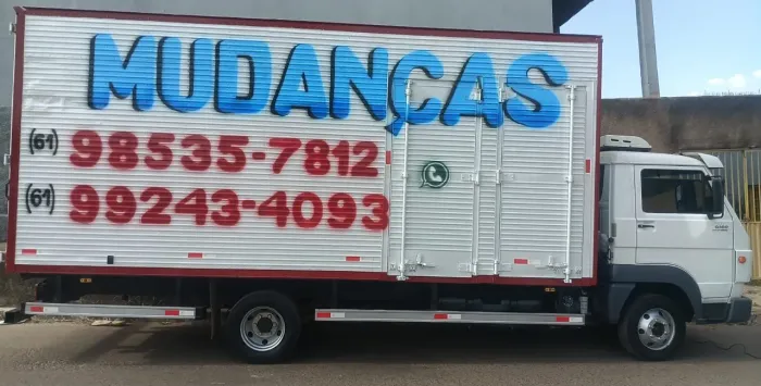 Mudanças e fretes no Gama e entorno. E mudanças interestaduais.