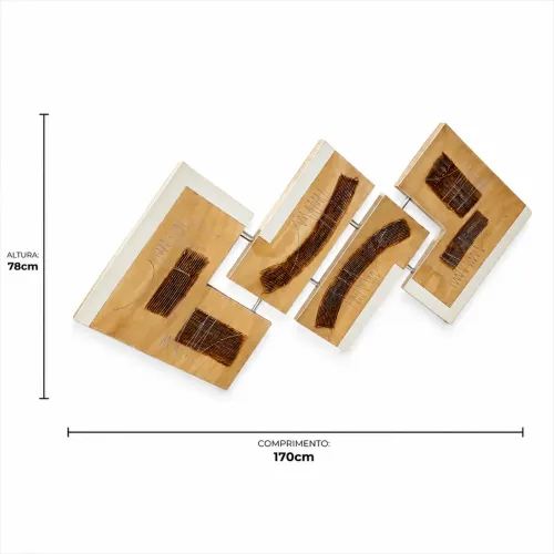 Quadro decorativo abstrato