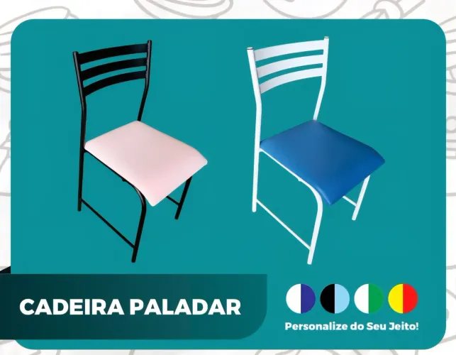 CADEIRA PARA SORVETERIA DIRETO DA FABRICA