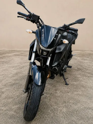 Yamaha FZ25 250cc 2023 Preta Fosca | Apenas 22.000 km | Toda Original