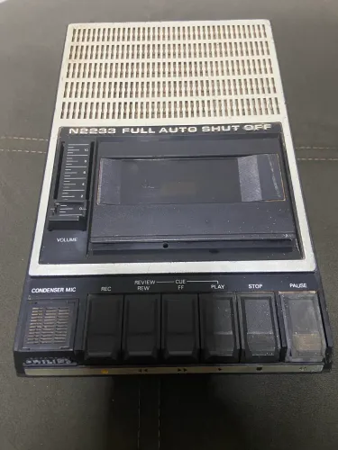 Gravador k7 tape deck PHILPS N2233 DEFEITO 