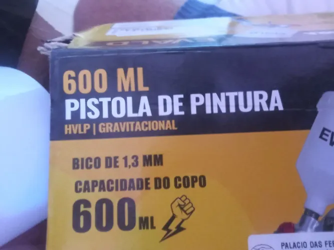 Pistola de pintura hvlp 1.3 MM gravitacional