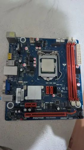 Placa mãe H81 (lga 1150)+ processador i3 4160