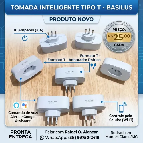 Toma inteligente tipo T Basilus Wifi