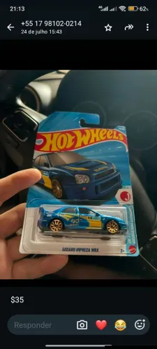 Hotwheels Subaru Impreza WRX