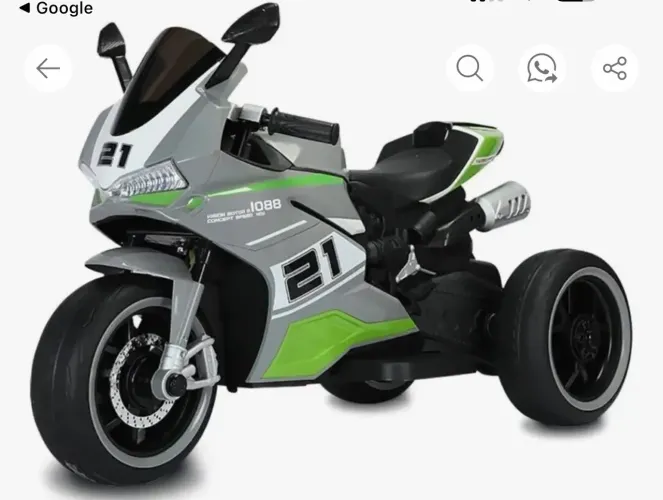 Moto elétrica infantil