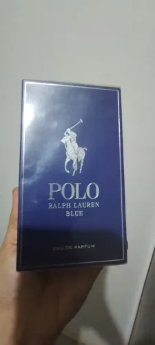 PERFUME POLO BLUE (ORIGINAL). NA CAIXA, LACRADO. NÃO BAIXO O VALOR!