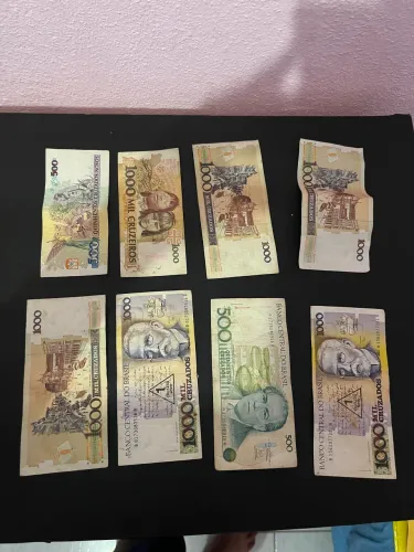 Cédulas brasileiras antigas 