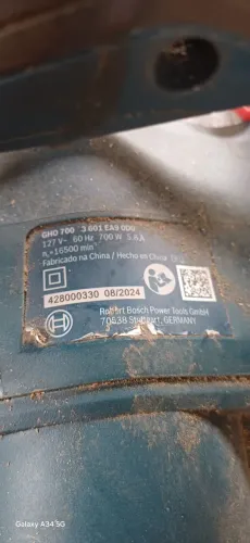 Plaina Elétrica Bosch Professional GHO 700 127V 700W