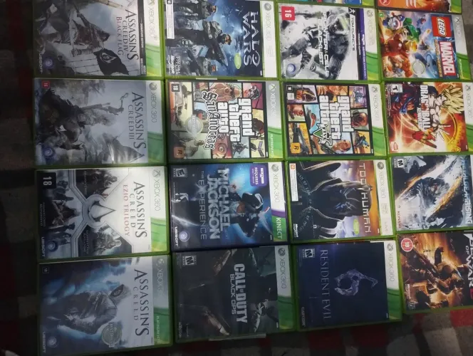 Jogos de Xbox 360 originais mídia fisica