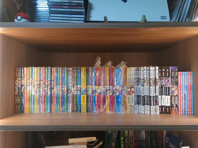 Coleção completa mangá pokémon 