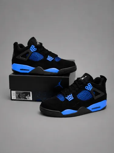 Jordan 4 Preto/ violeta