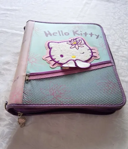 Fichario Caderno pasta com ziper- sanrio