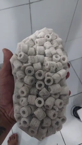 Midia biologica para aquario