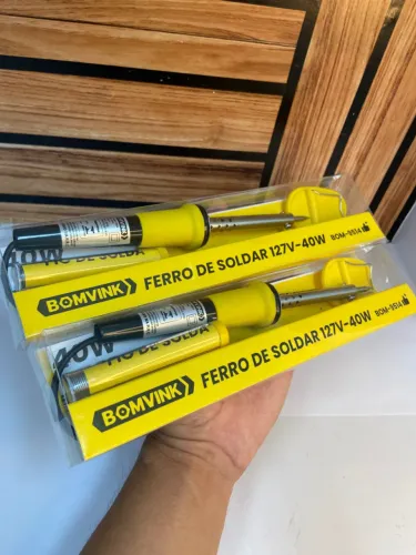 Ferro de Soldar 127V 40W - BOM-9514 BomVink an2