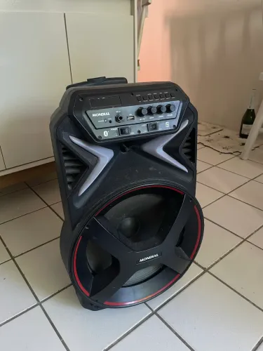 Caixa de som MONDIAL amplificada Bluetooth